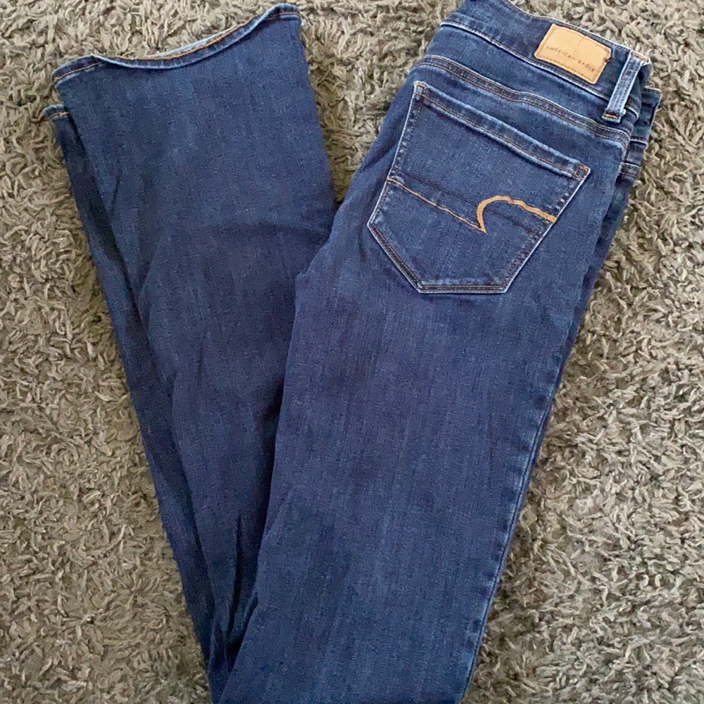 American Eagle Hi Rise Artist Flare 2L